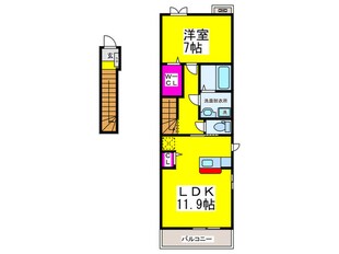 ブリッサＮＴの物件間取画像